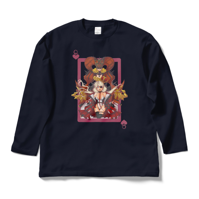 ロングスリーブTシャツ - L - ネイビー