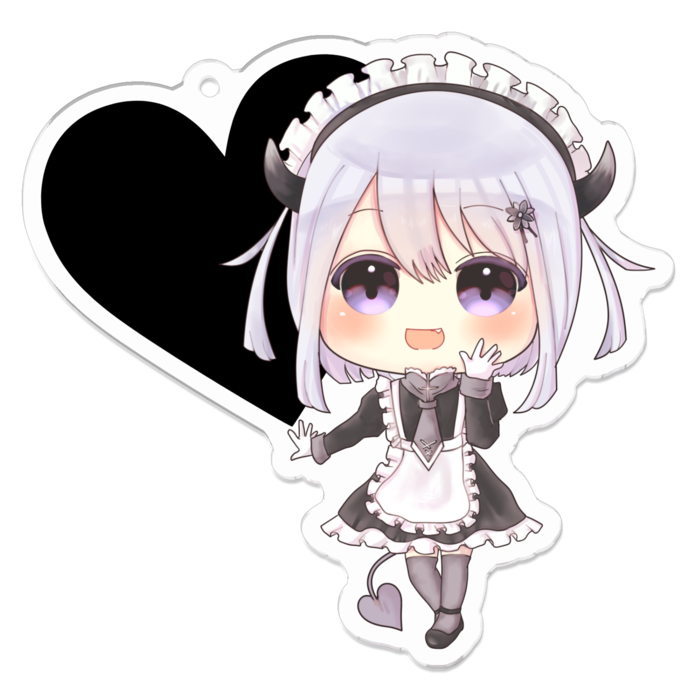 アクリルキーホルダー - 70 x 70 (mm)