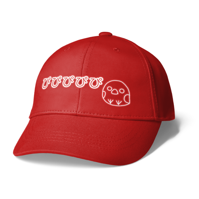 キャップ - レッド