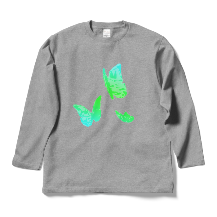 ロングスリーブTシャツ - L - 杢グレー