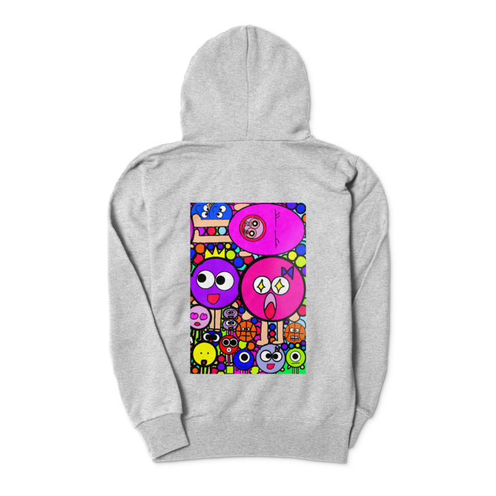 パーカー - S - 杢グレー