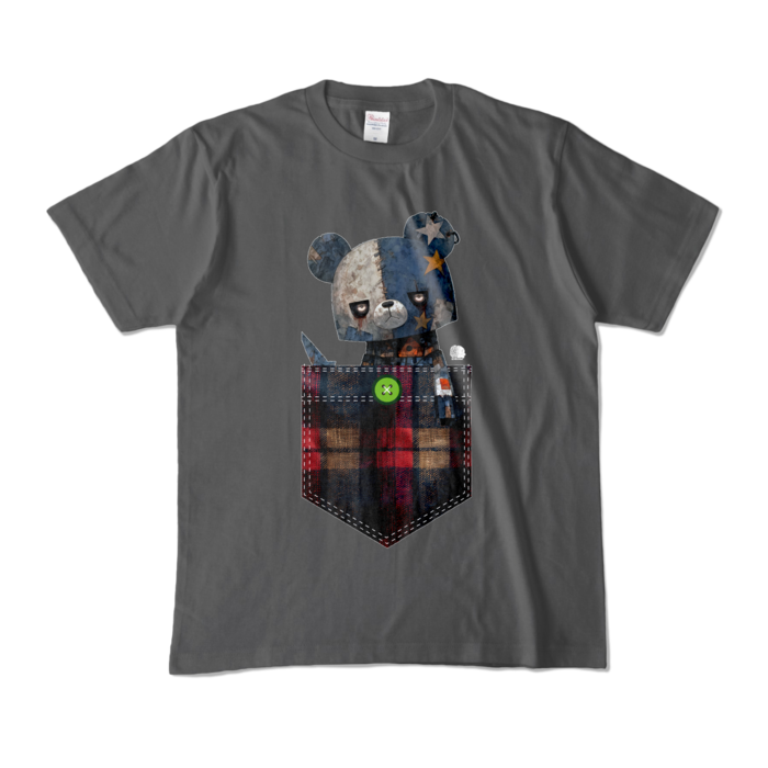 カラーTシャツ - M - チャコール (濃色)