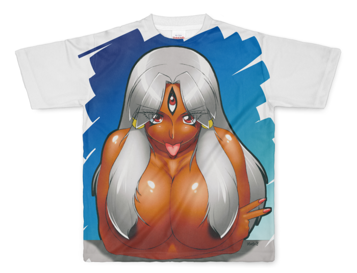フルグラフィックTシャツ - L - 正面印刷のみ