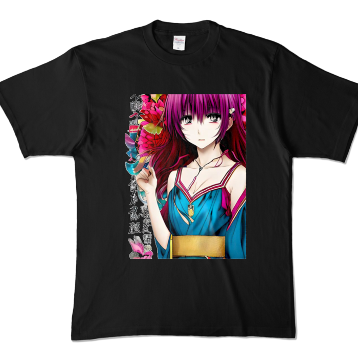 カラーTシャツ - XL - ブラック (濃色)