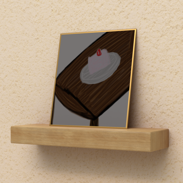 色紙 - ミニ（H135 × W120mm）