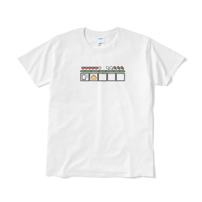 ライフゲージTシャツ(短納期) - L - ホワイト