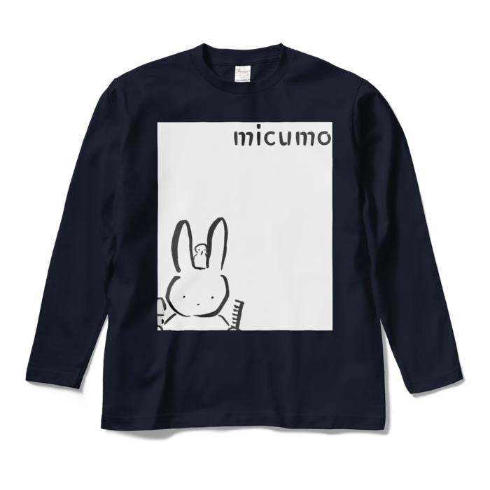 ロングスリーブTシャツ - M - ネイビー