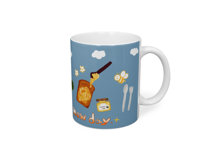 マグカップ - 直径 8 cm / 高さ 9.5 cm