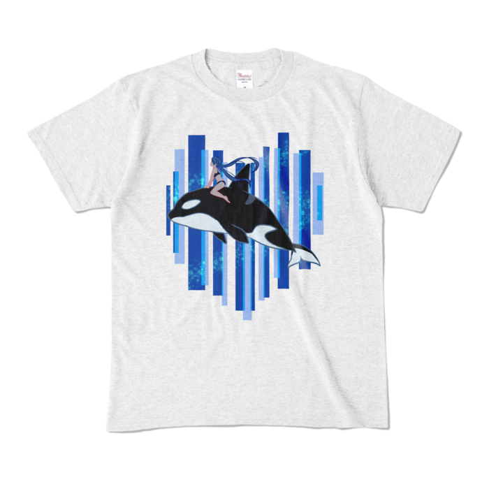 カラーTシャツ - M - アッシュ (淡色)
