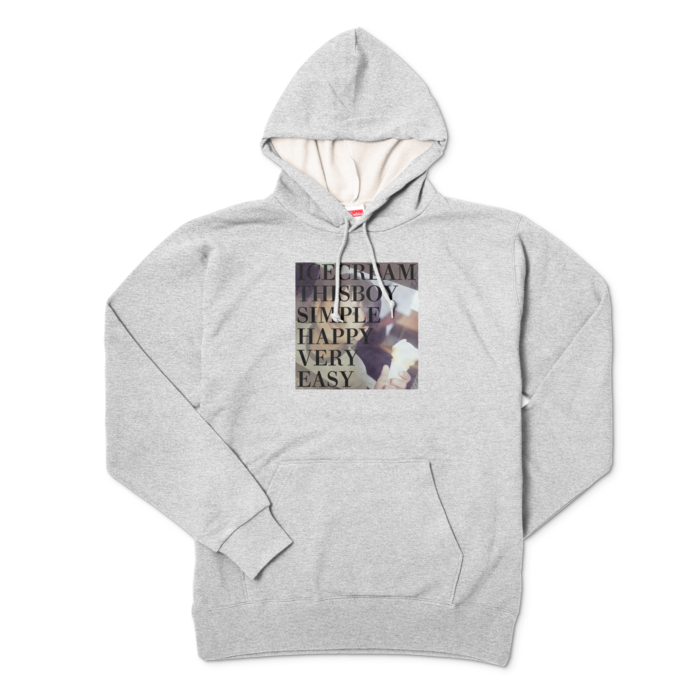 パーカー - XL - 杢グレー