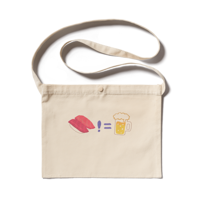 サコッシュ - 300 x 230 (mm) ナチュラル