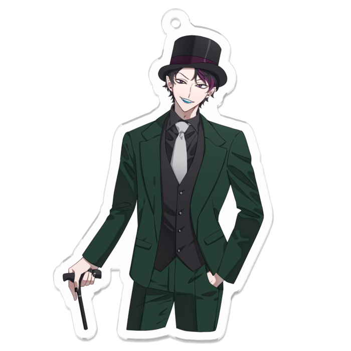 アクリルキーホルダー（コーティング） - 70 x 70 (mm)