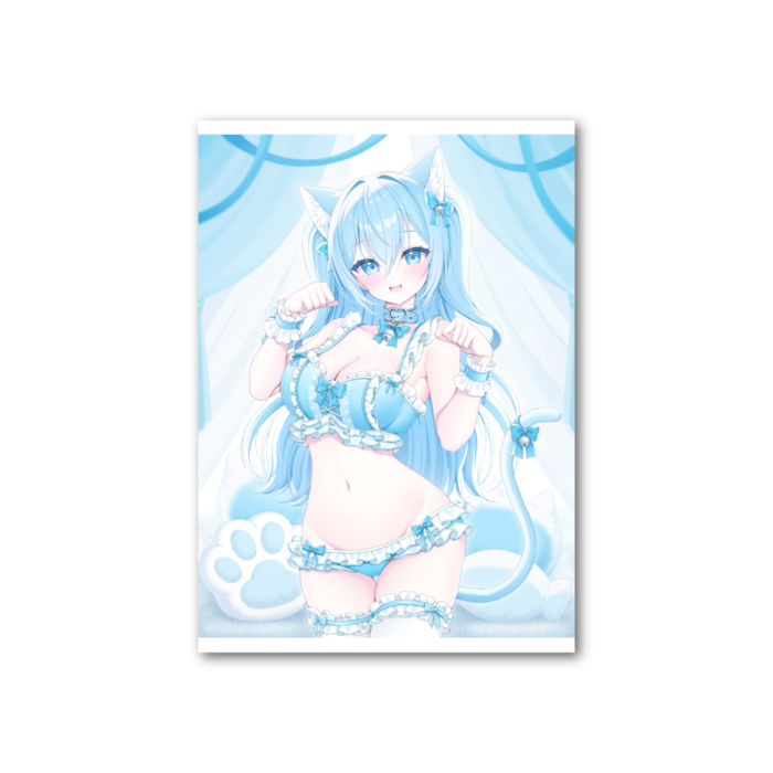 フォト風カード - 縦 - 片面