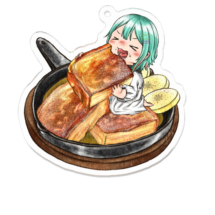 アクリルキーホルダー - 70 x 70 (mm)