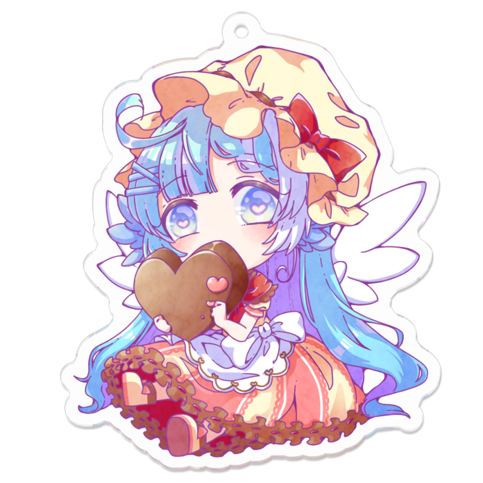 アクリルキーホルダー - 70 x 70 (mm)