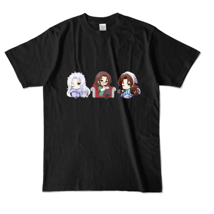 カラーTシャツ - L - ブラック (濃色)