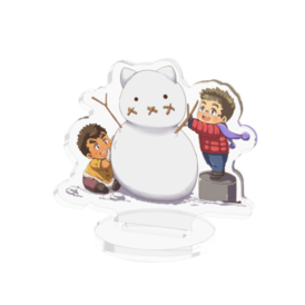 Pixivfactory ケンゴ シロウ 雪遊び アクリルフィギュア けものすけのお店 Booth