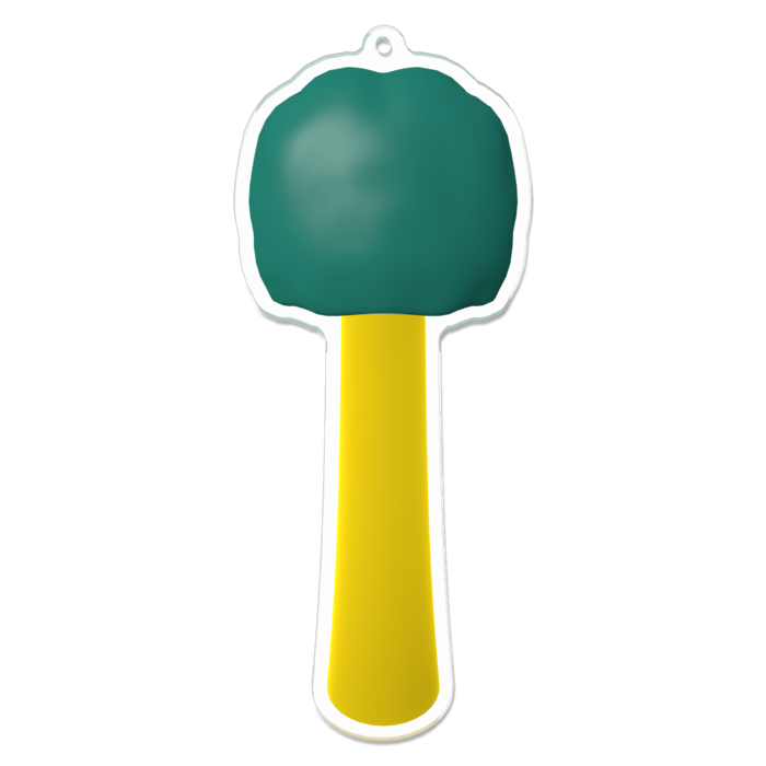 アクリルキーホルダー - 100 x 100 (mm)