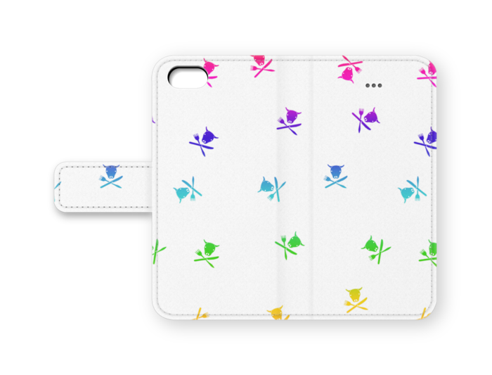 手帳型iPhoneケース - iPhone5