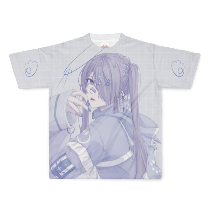 フルグラフィックTシャツ - L - 両面印刷