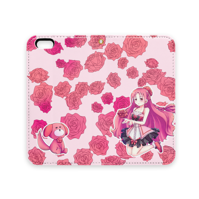 手帳型iPhoneケース（ベルトなし） - iPhone 6 / 6s - ストラップ穴 あり