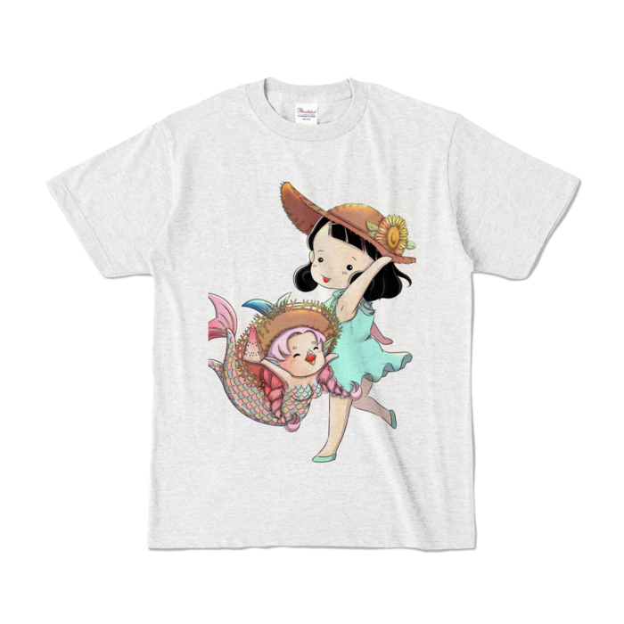 カラーTシャツ - S - アッシュ (淡色)