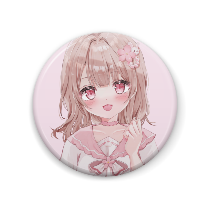 ななぽこ缶バッジ(アイコン画像:通常)57mm