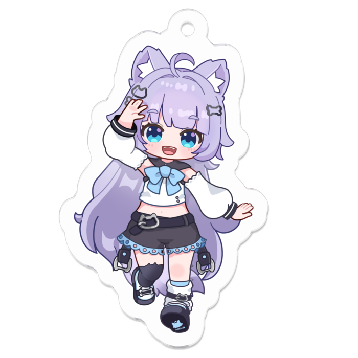 紫ｘ笑顔 - 50 x 50 (mm)