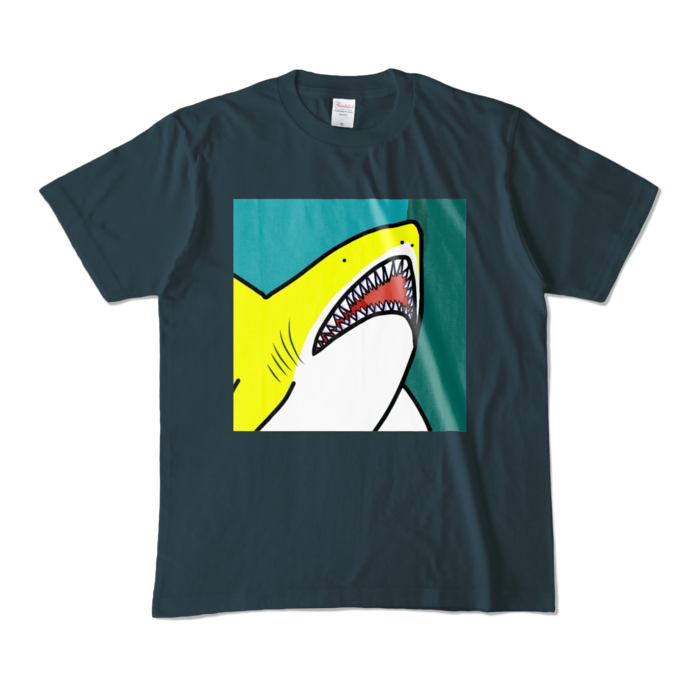 カラーTシャツ - M - デニム (濃色)