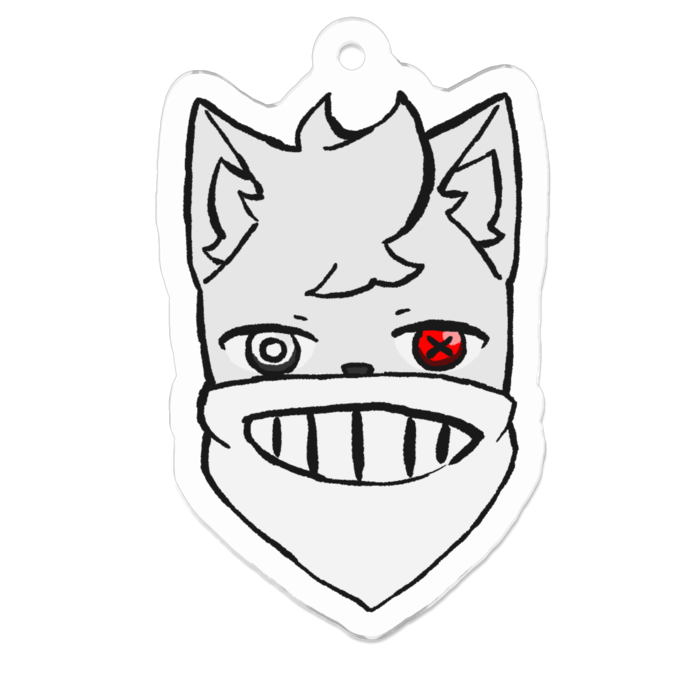 アクリルキーホルダー - 50 x 50 (mm)