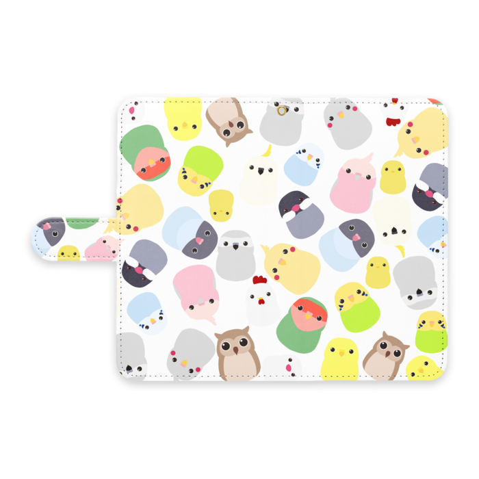 手帳型Androidケース - L - ストラップ穴 あり