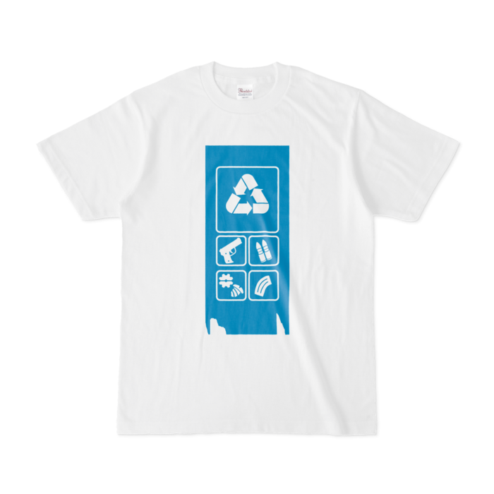 Tシャツ - S - 白(カラーロゴ)