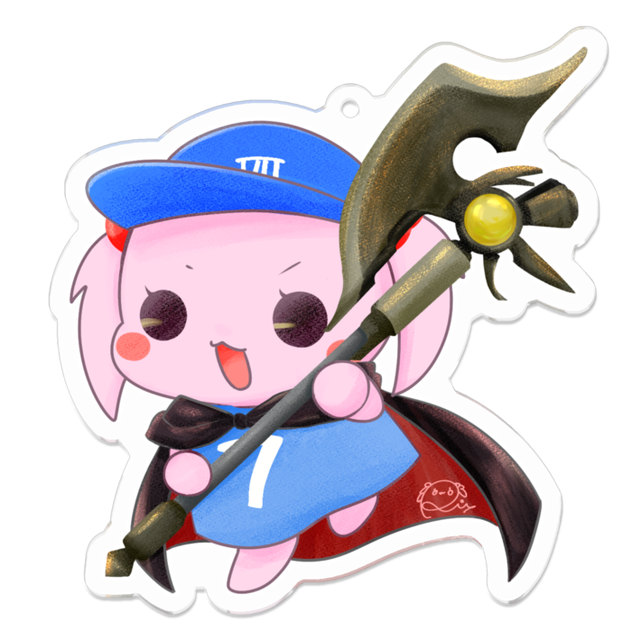 アクリルキーホルダー - 70 x 70 (mm)