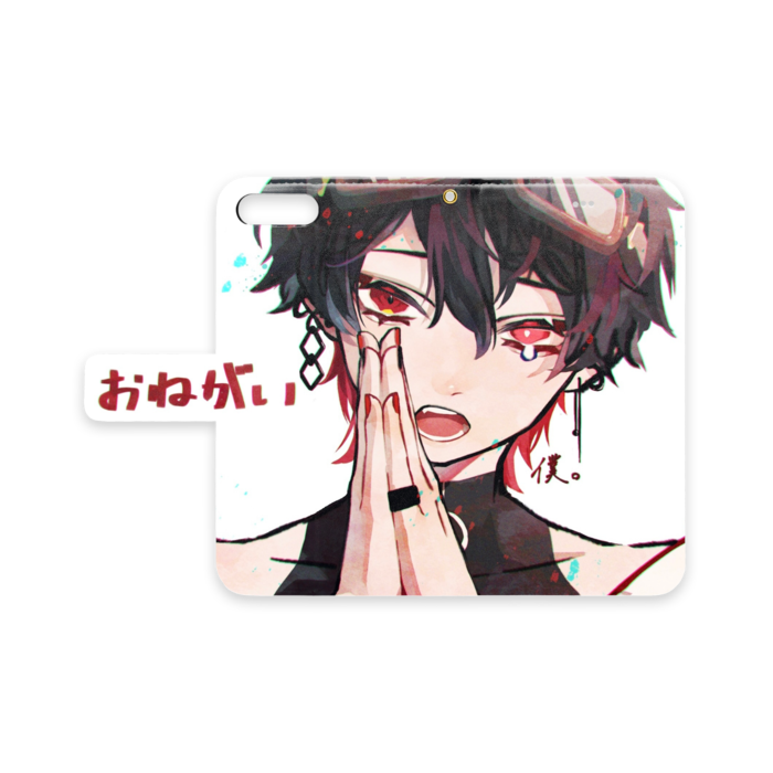 手帳型iPhoneケース - iPhone 8 Plus / 7 Plus - ストラップ穴 あり