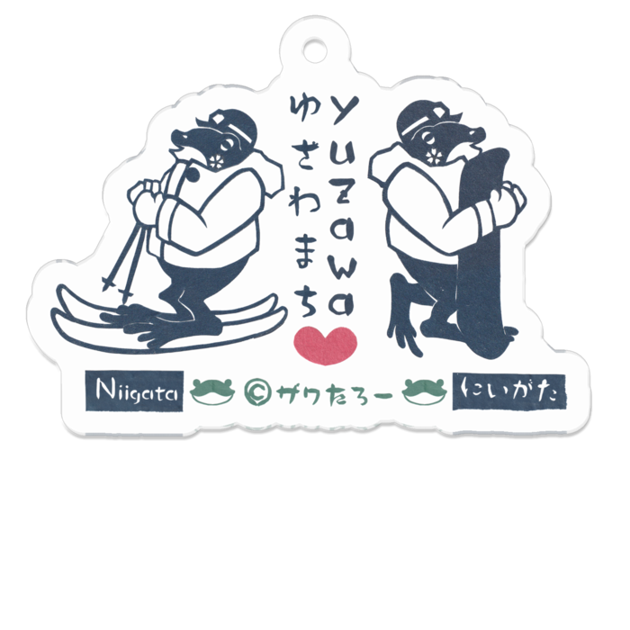 アクリルキーホルダー - 50 x 50 (mm)