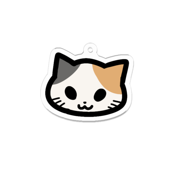 アクリルキーホルダー - 70 x 70 (mm)