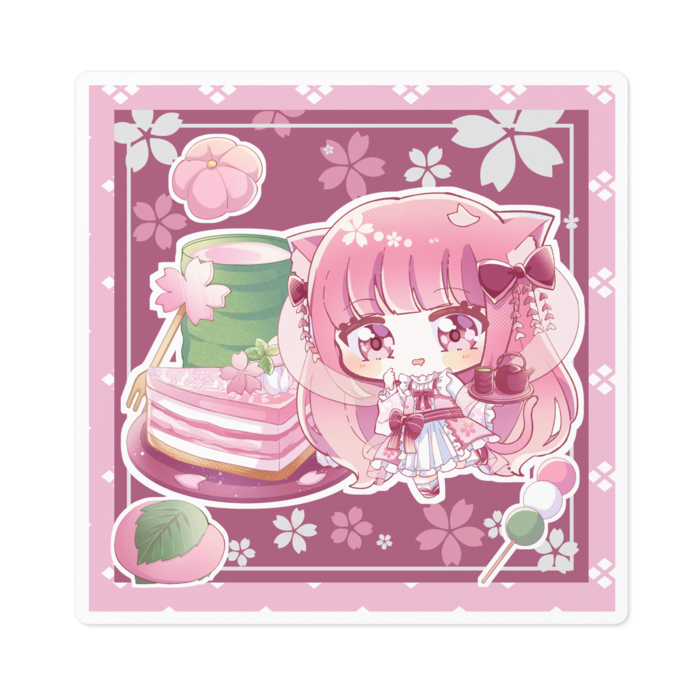 ステッカー - 100 x 100 (mm)