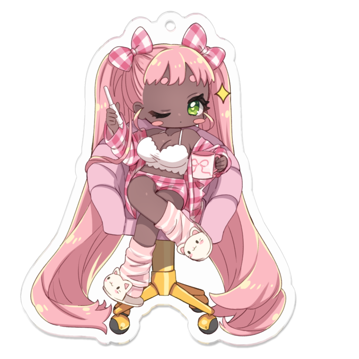 アクリルキーホルダー - 70 x 70 (mm)