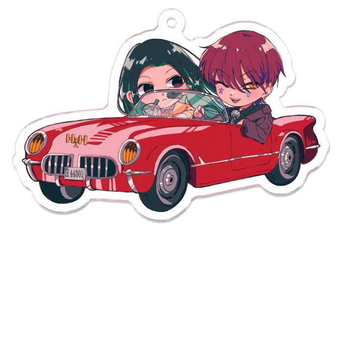 アクリルキーホルダー - 70 x 70 (mm)