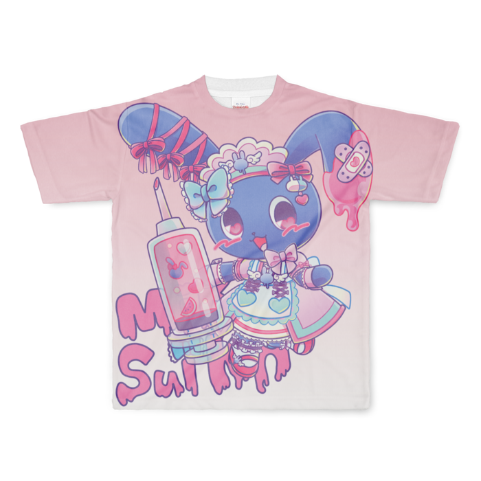 フルグラフィックTシャツ - L - 両面印刷