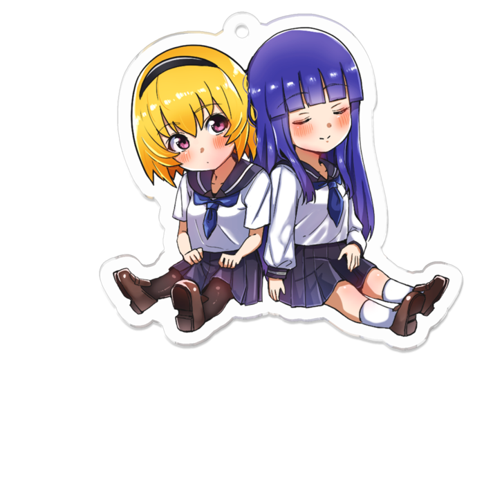 アクリルキーホルダー - 70 x 70 (mm)