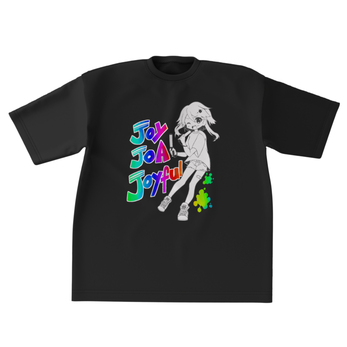【B】JJJシャツ黒 - XL -