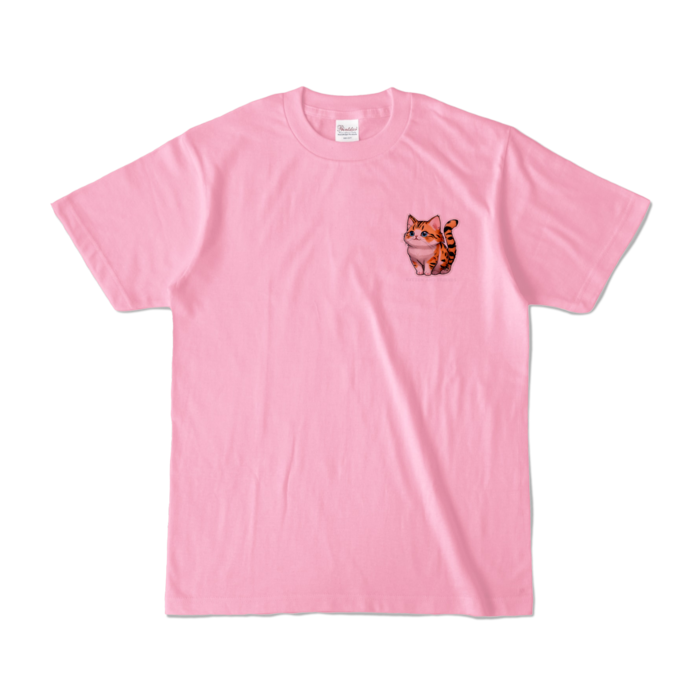 カラーTシャツ - S - ピーチ (淡色)