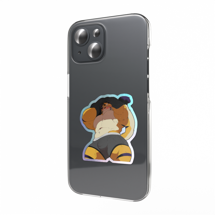 オーロラスマホステッカー - W55 × H91mm 以内