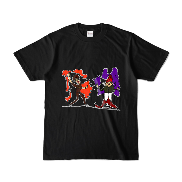 カラーTシャツ - S - ブラック (濃色)