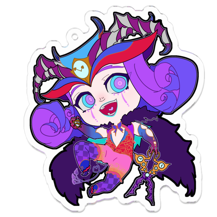 アクリルキーホルダー - 70 x 70 (mm)