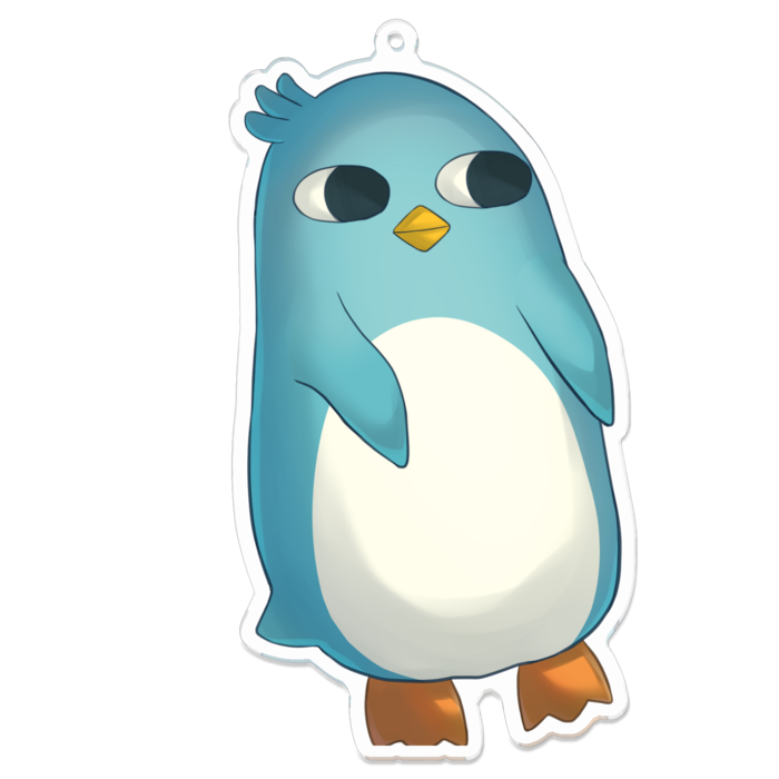 アクリルキーホルダー（コーティング） - 100 x 100 (mm)