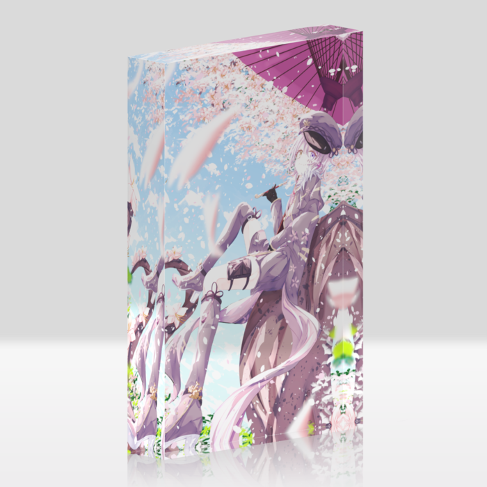 アクリルブロック - 100x148mm（背面クリア）