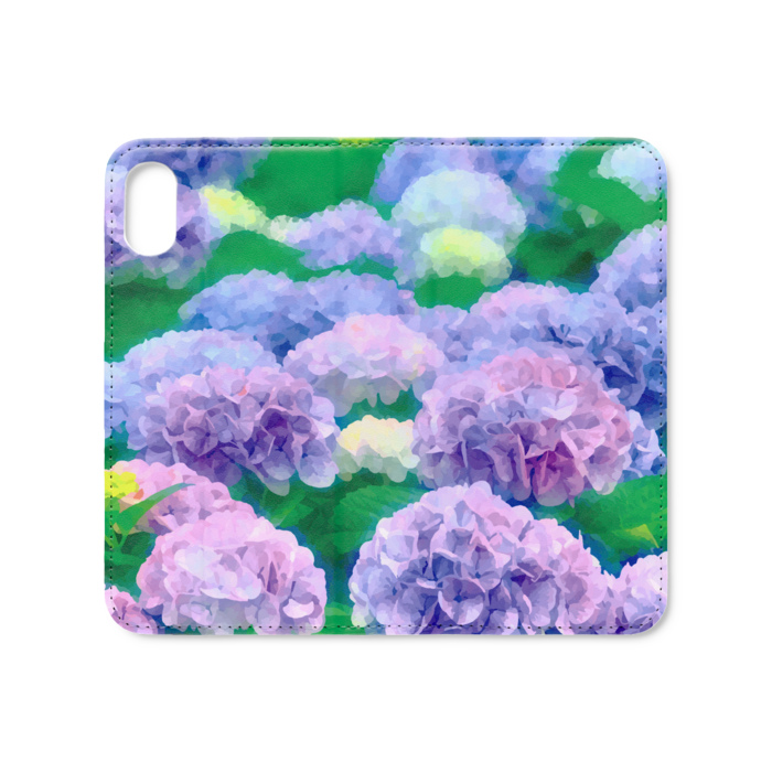 手帳型iPhoneケース(ベルトなし) - iPhone XS / X - ストラップ穴 なし