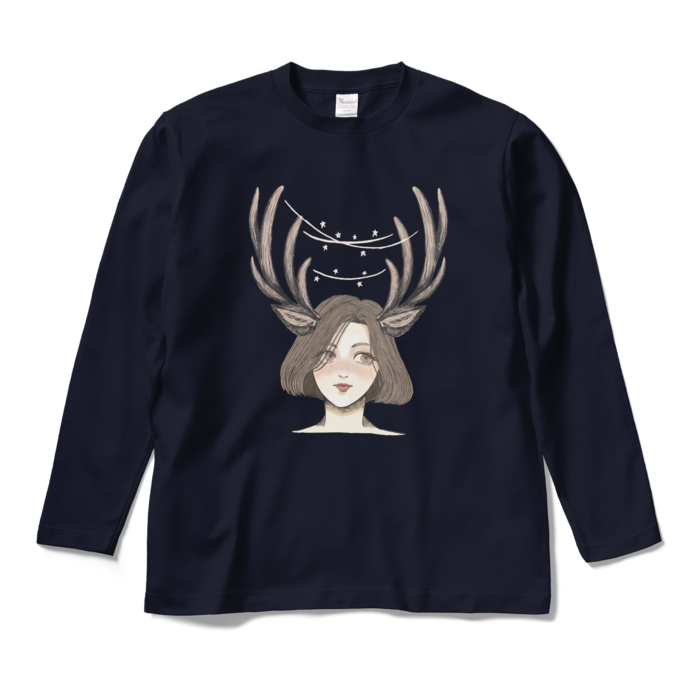 ロングスリーブTシャツ - M - ネイビー